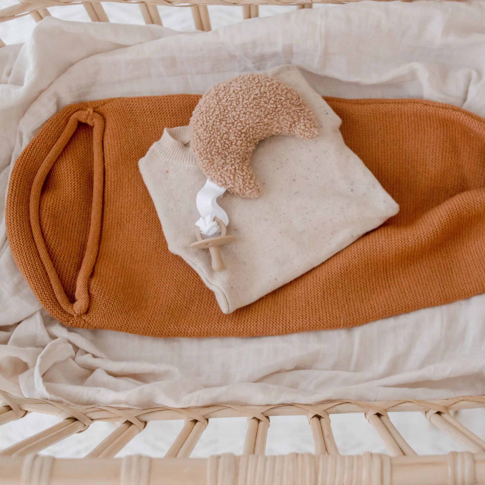 Merino Wool Newborn Cocoon Baby Wrap