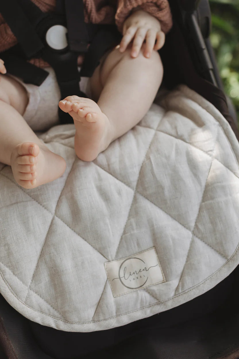 French Linen Pram Liner
