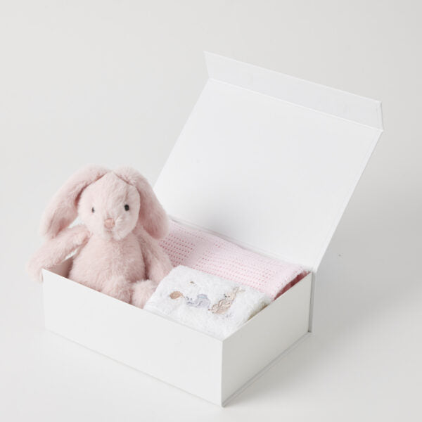 Jiggle & Giggle Pink Bunny Hamper Gift Set
