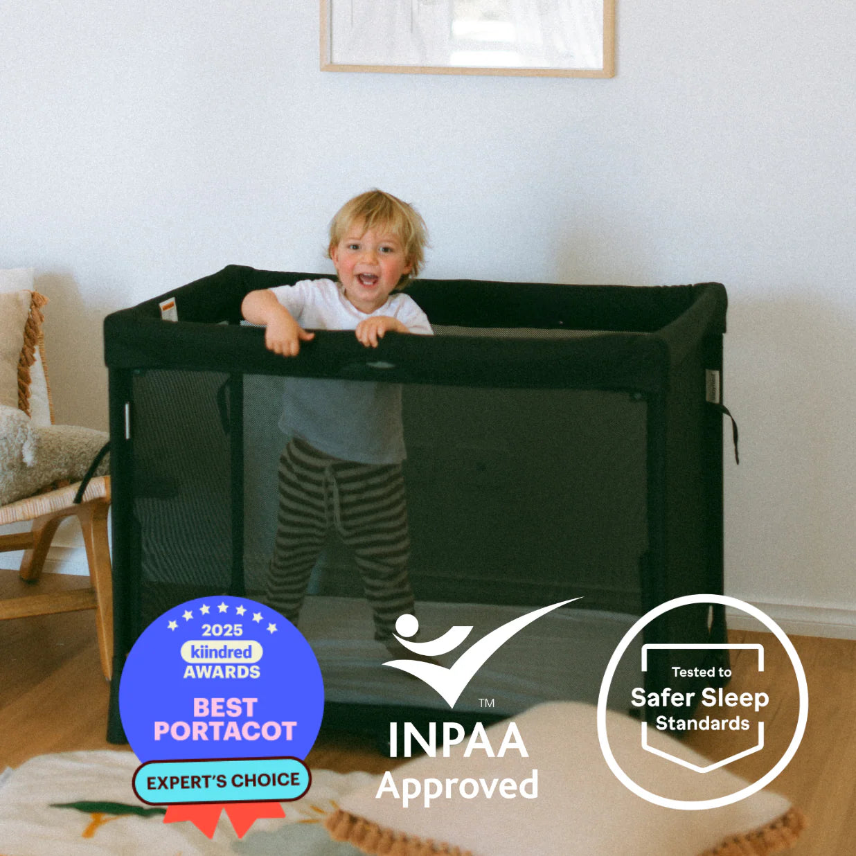 BabyRest Journey 2-in-1 Travel Cot