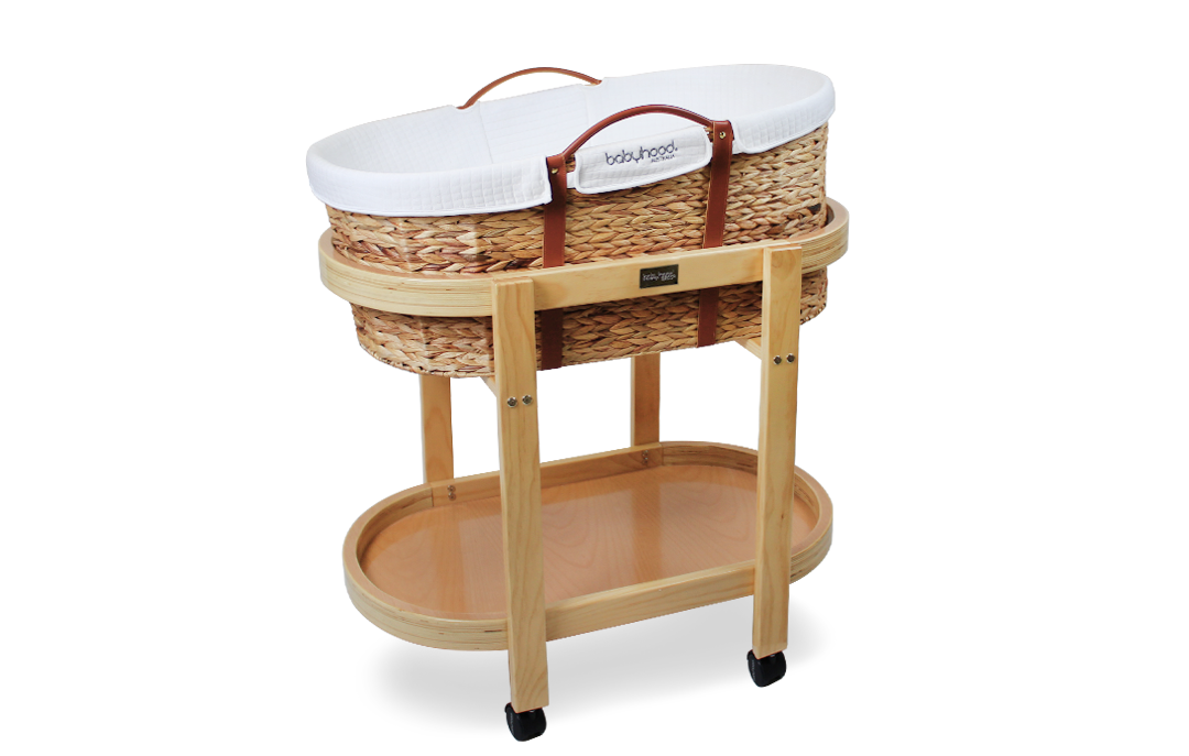 Babyhood Kaylula Moses Basket & Stand with Mattress - available to order