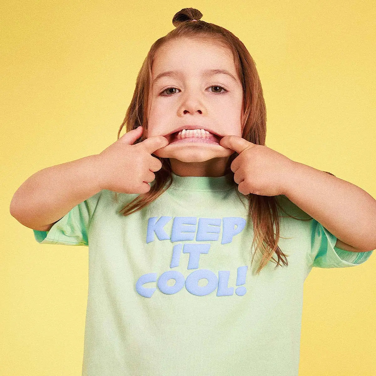 Keep It Cool Kids Slang Tee in Mint