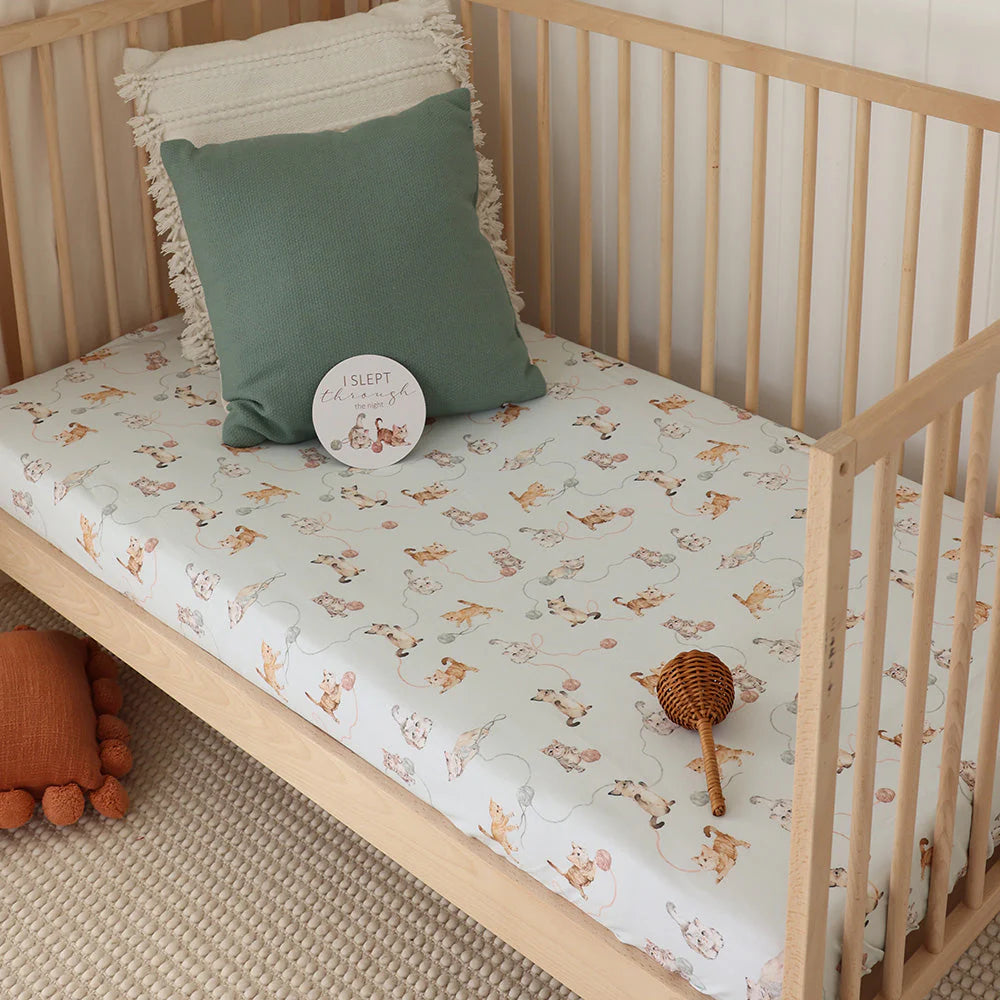 Organic Fitted Cot Sheet