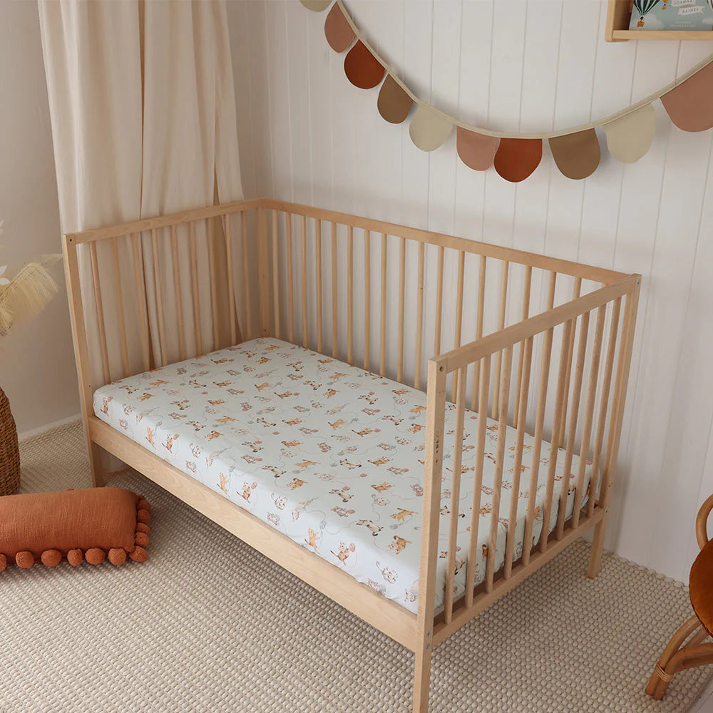 Organic Fitted Cot Sheet