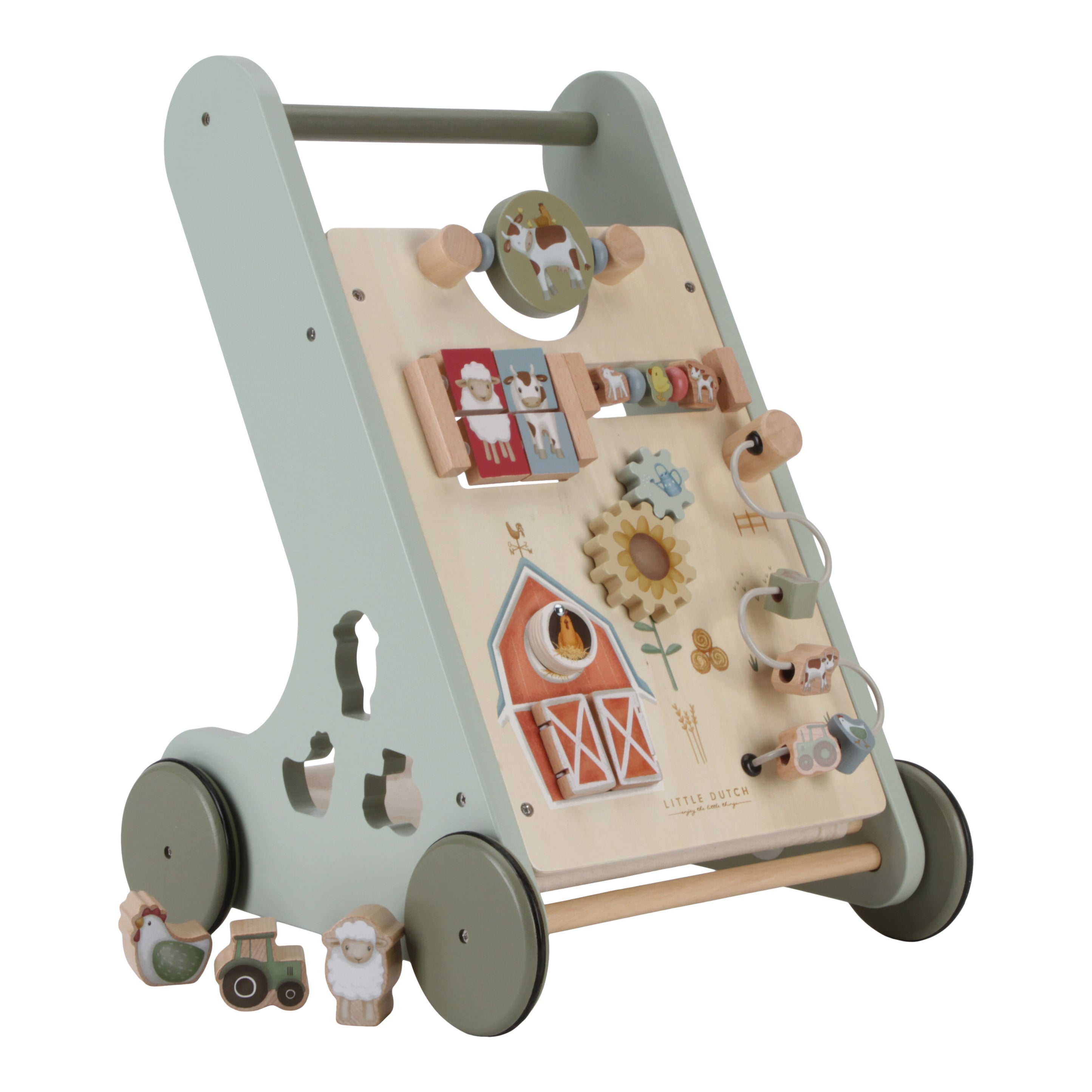 Wooden Activity Walker - Little Farm
