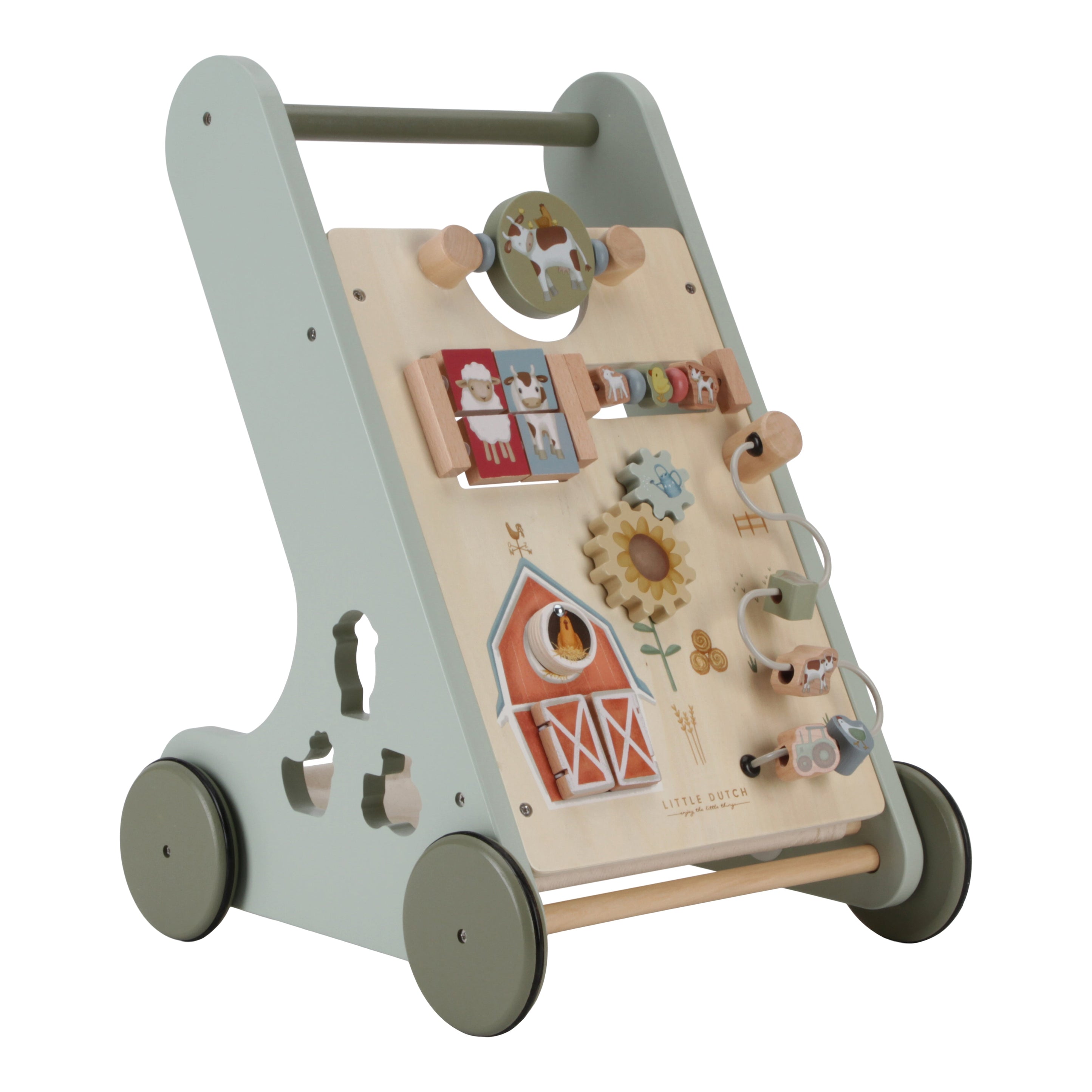 Wooden Activity Walker - Little Farm