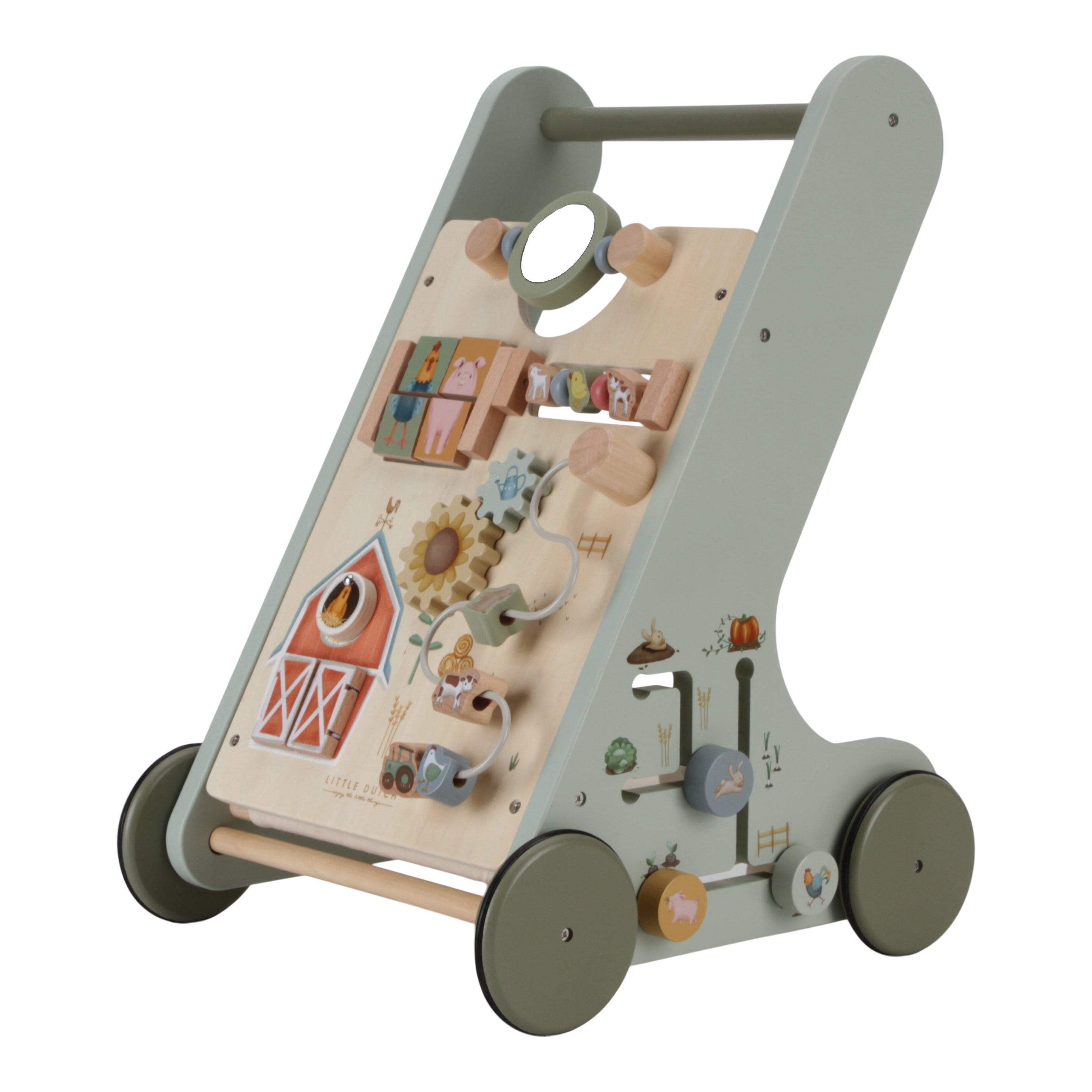 Wooden Activity Walker - Little Farm