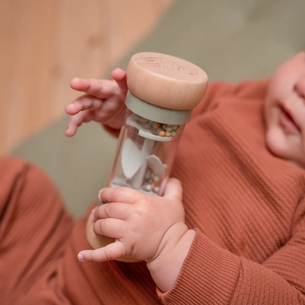 Wooden Rain Rattle Little Farm