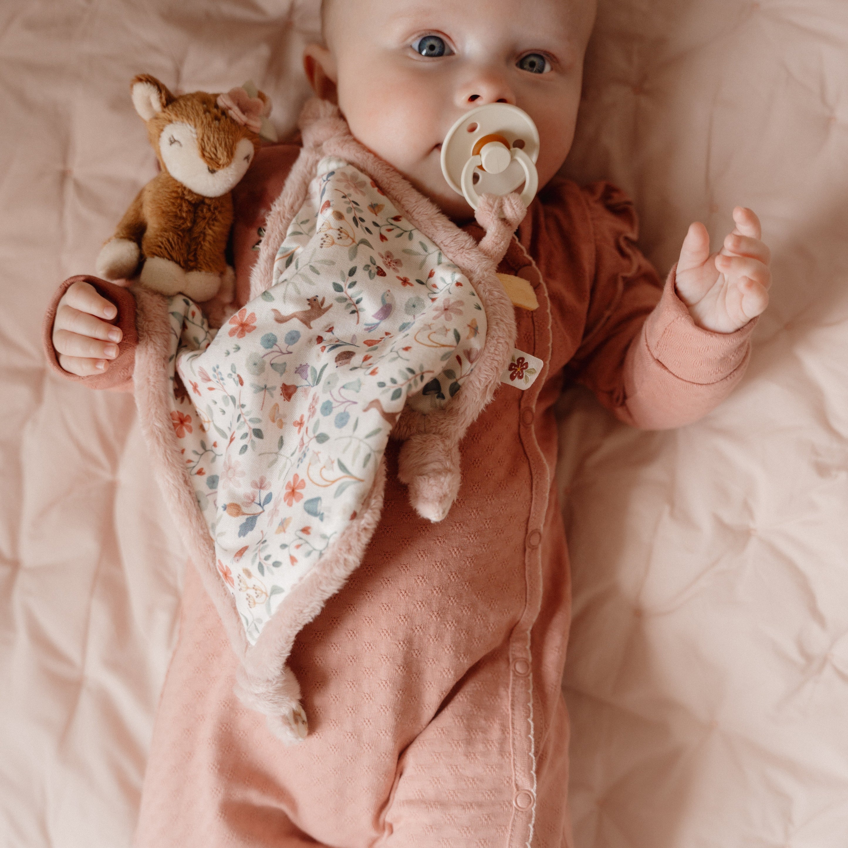 Cuddle Cloth Deer Print - Fairy Garden