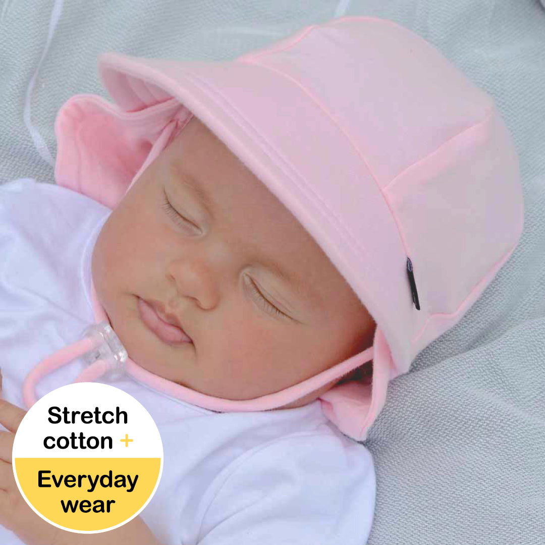 Legionnaire Hat with Strap Blush