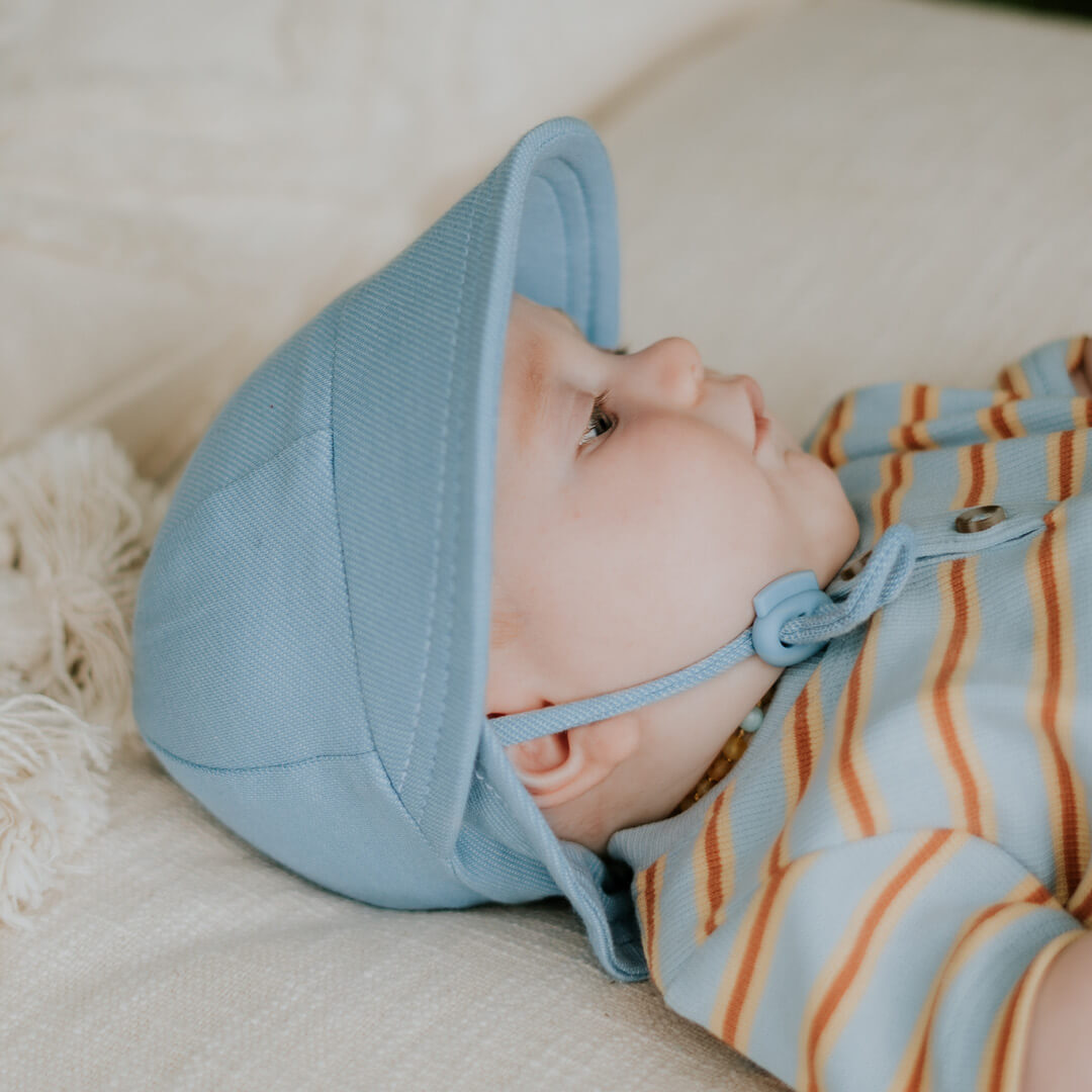 Legionnaire Hat with Strap - Chambray