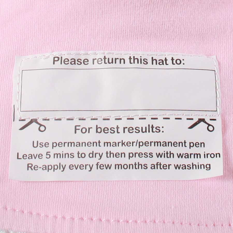 Legionnaire Hat Ruffle Trim Blush