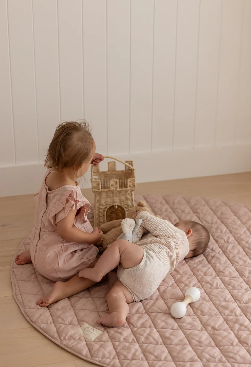 French Linen Play Mat