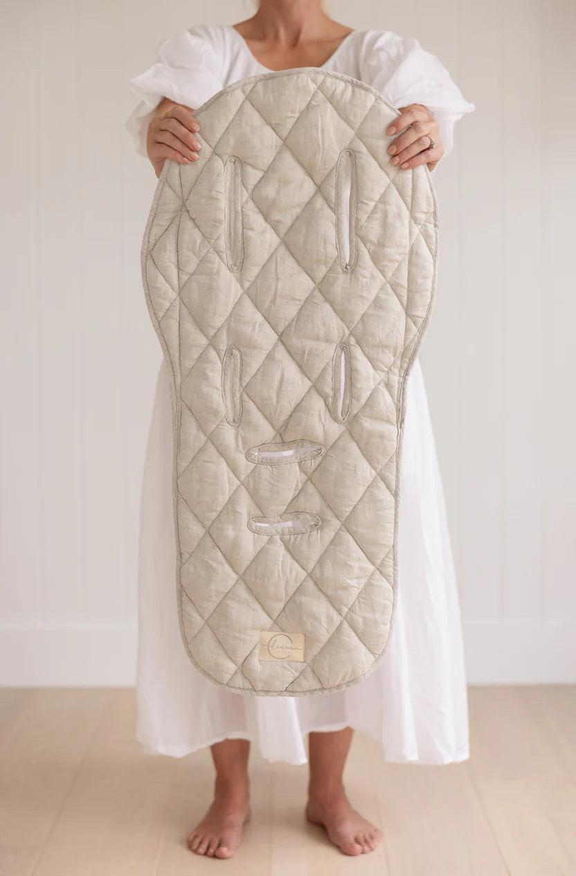 French Linen Pram Liner