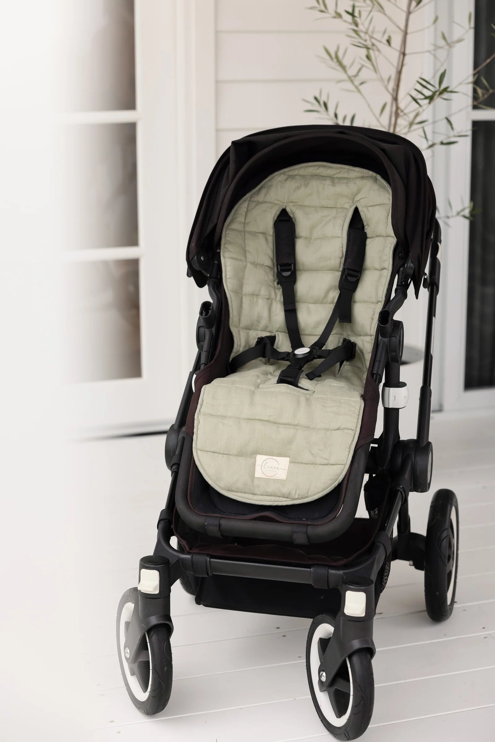 French Linen Pram Liner