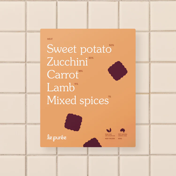 Le Puree AU Lamb and Zucchini