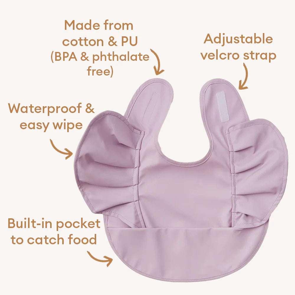 Snuggle Bib with Frill