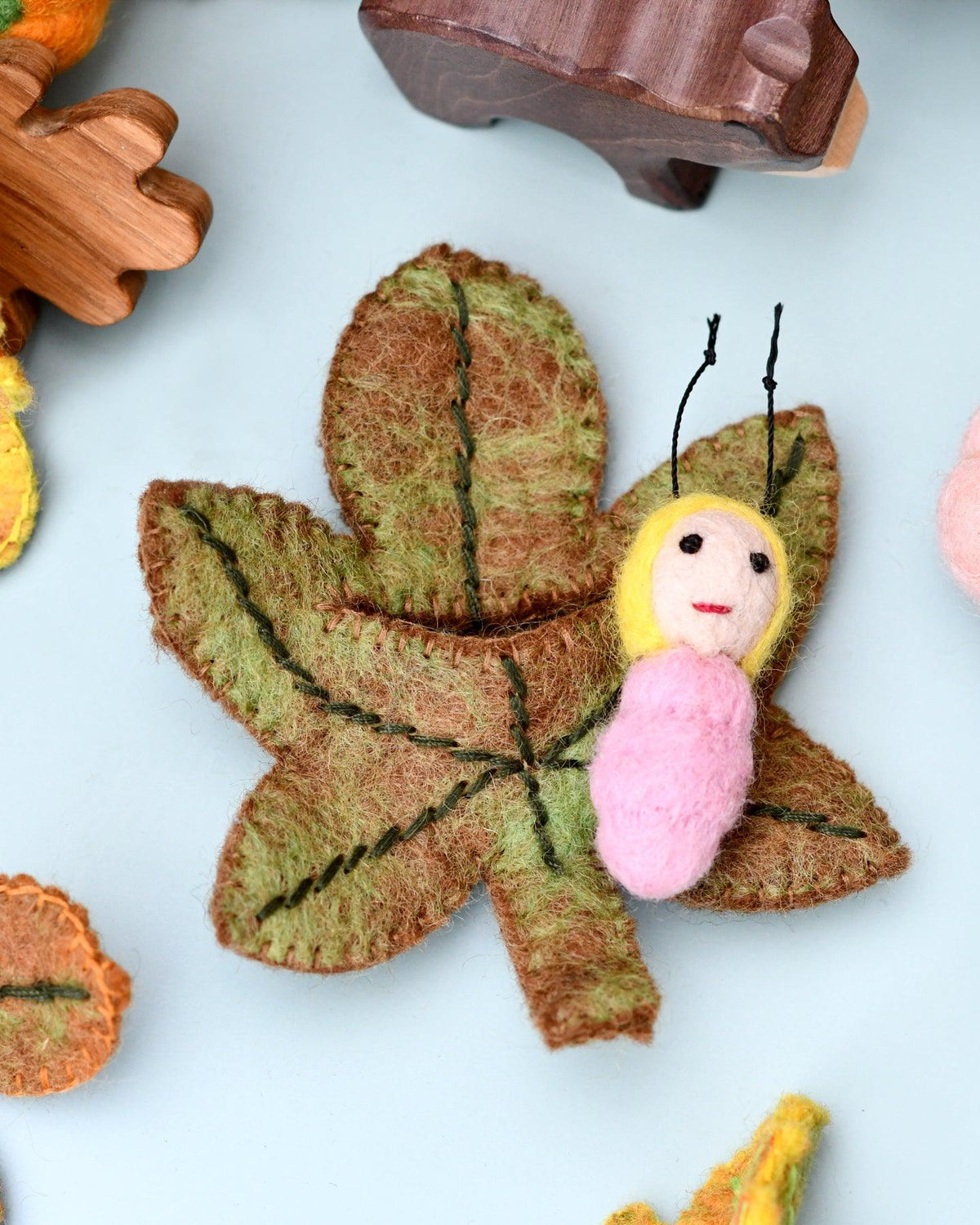 Felt Chestnut Leaf Baby