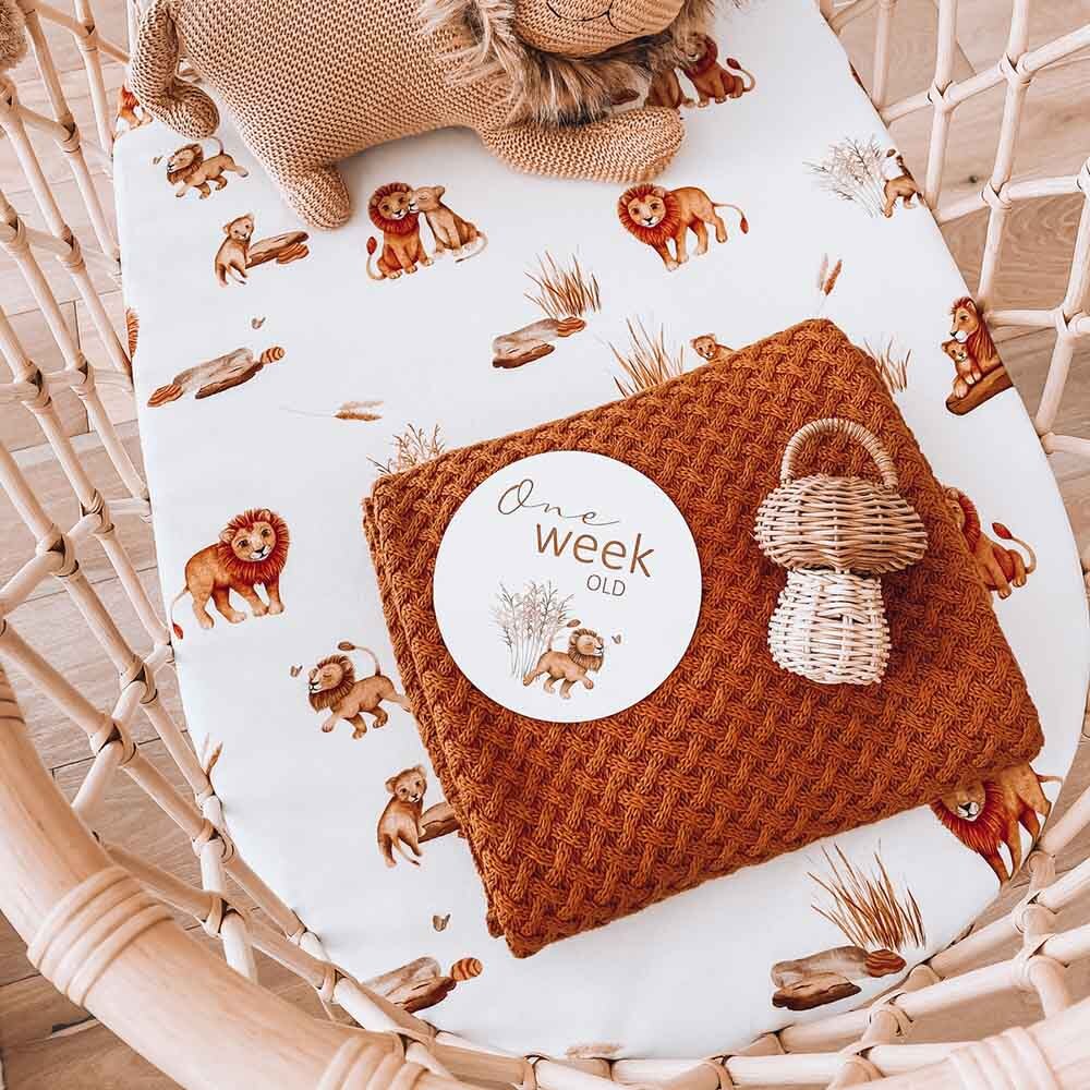 Snuggle Hunny Organic Fitted Bassient Sheet