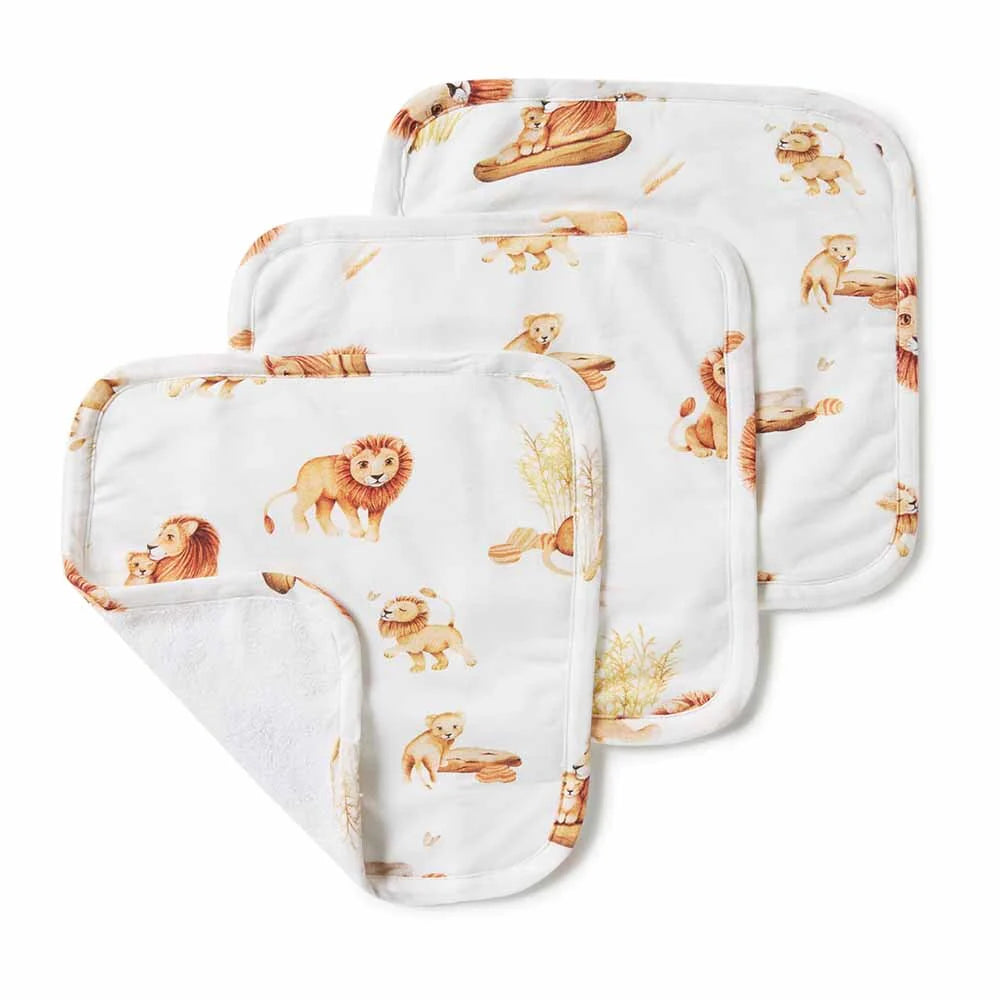 Snuggle Hunny Organic Wash Cloths 3 Pack