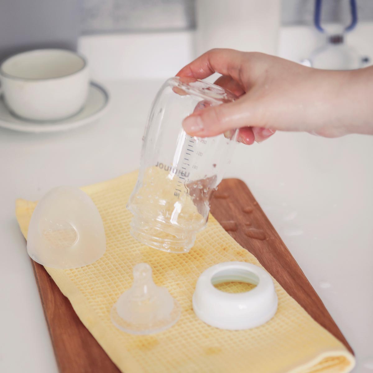 Mininor Baby Bottle Glass 240ml