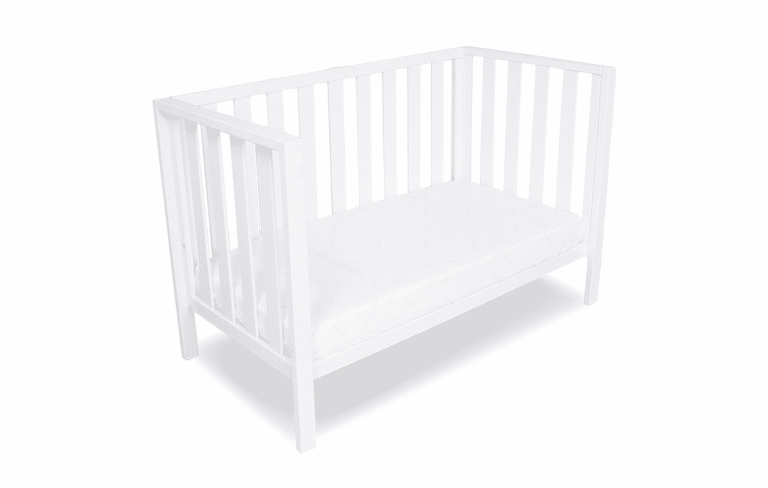 Babyhood Mali Compact Cot - Natural or White - available to order