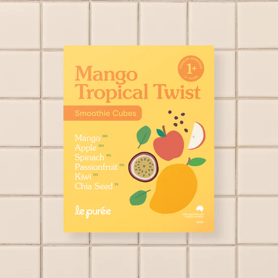 Mango Tropical Twist Smoothie Cubes