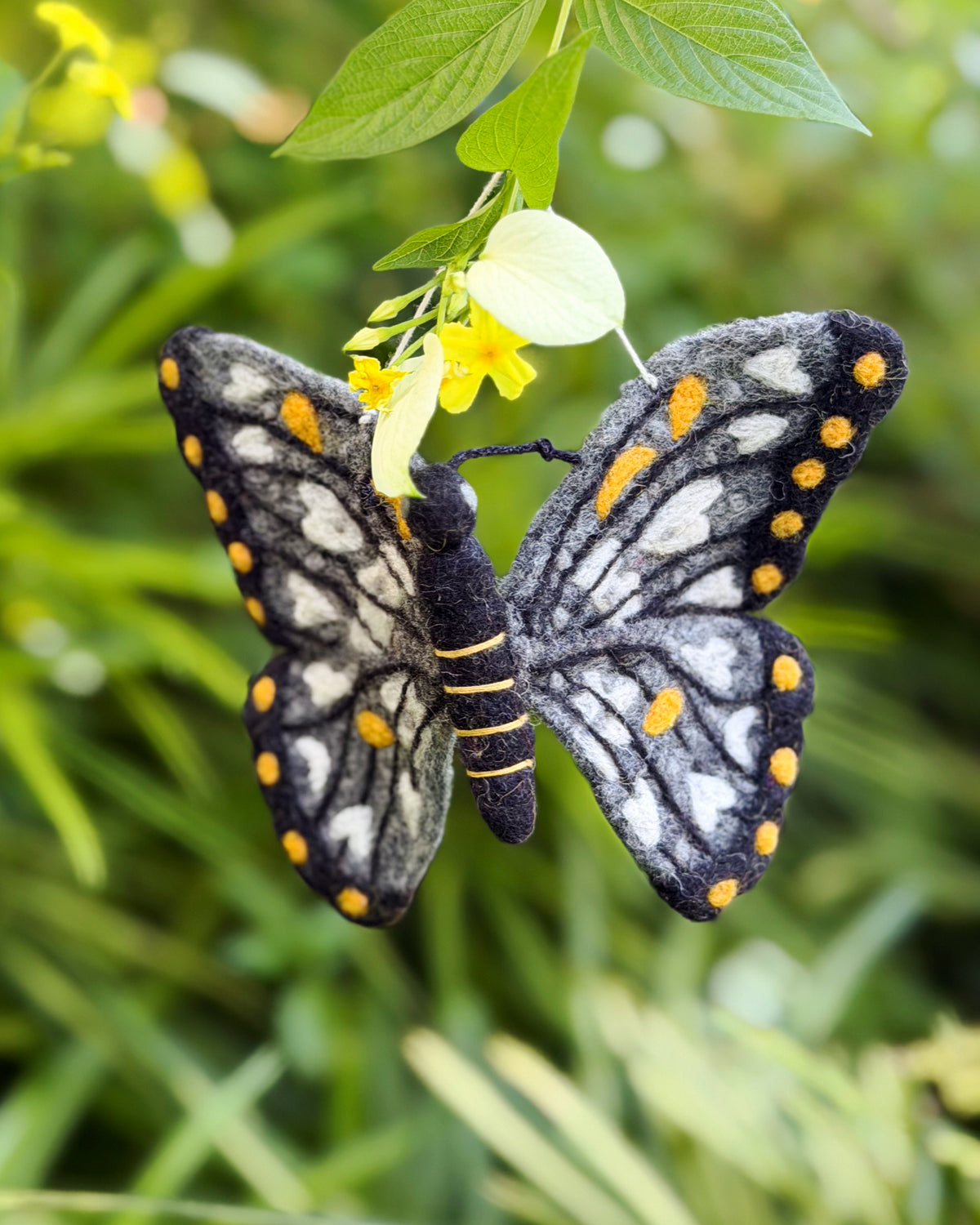 May Gibbs Gumnut Babies, Black Butterfly Ornament