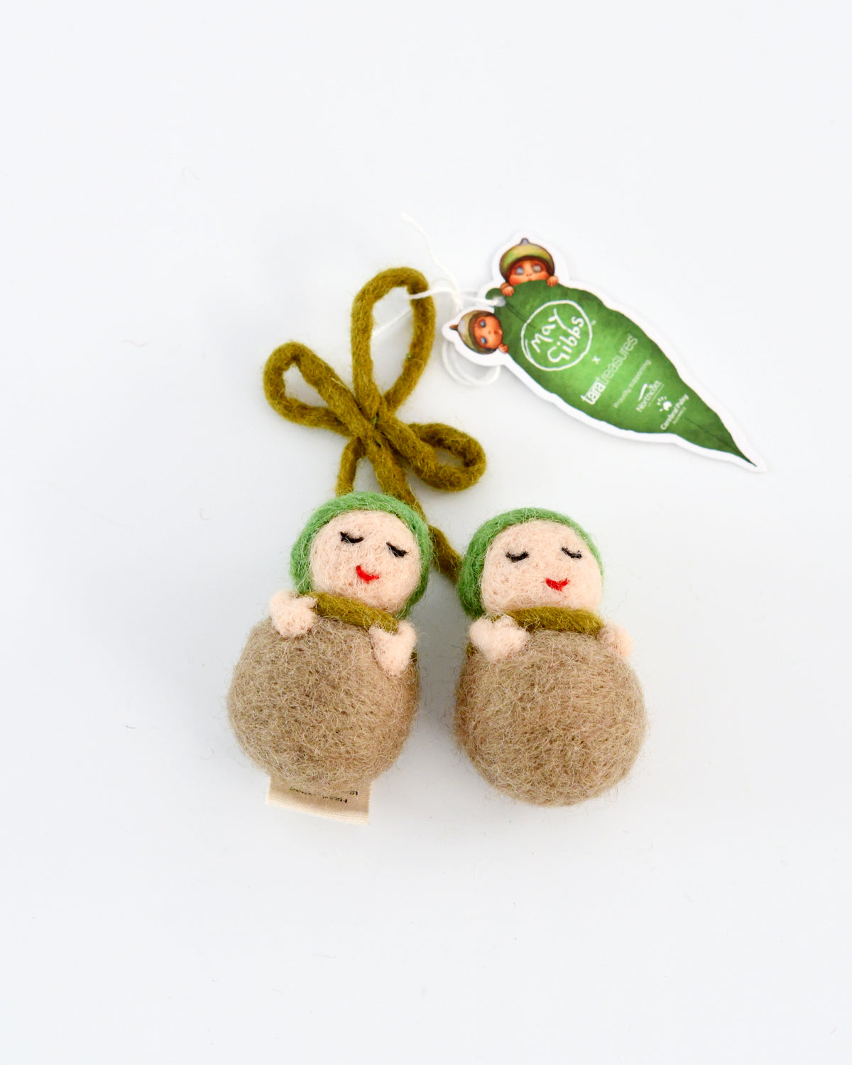 Gumnut Pod Babies Toy Ornament
