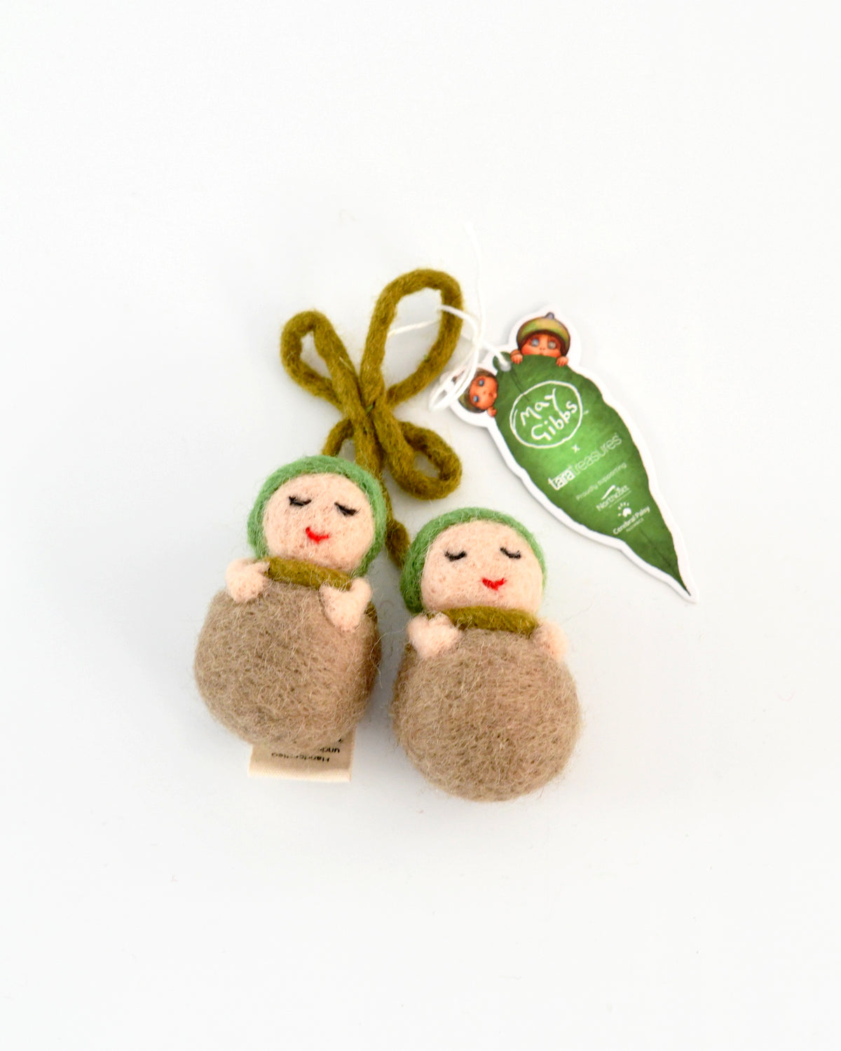 Gumnut Pod Babies Toy Ornament