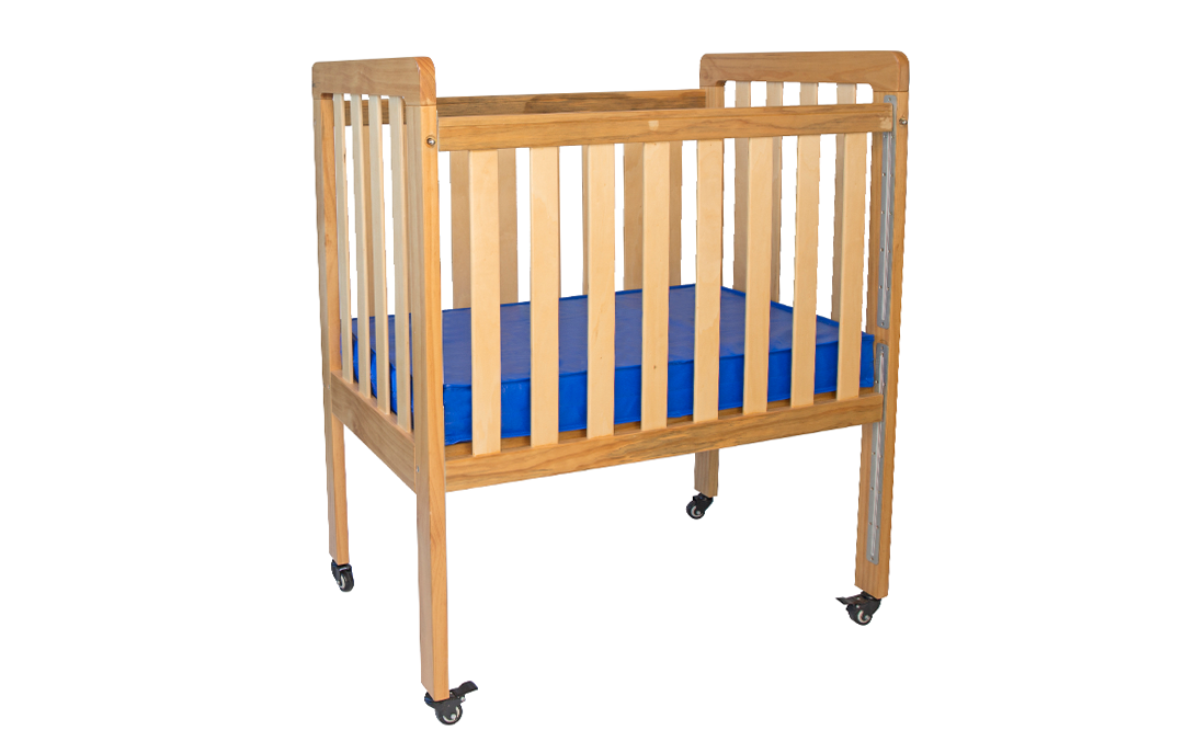 Babyhood Mini Ergonomic Cot - Natural or White - available to order