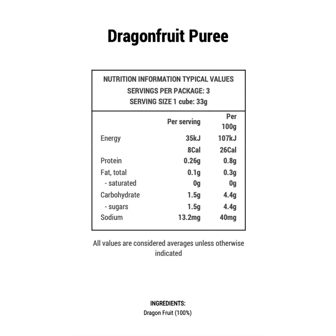 First Bites Fruit Baby Puree