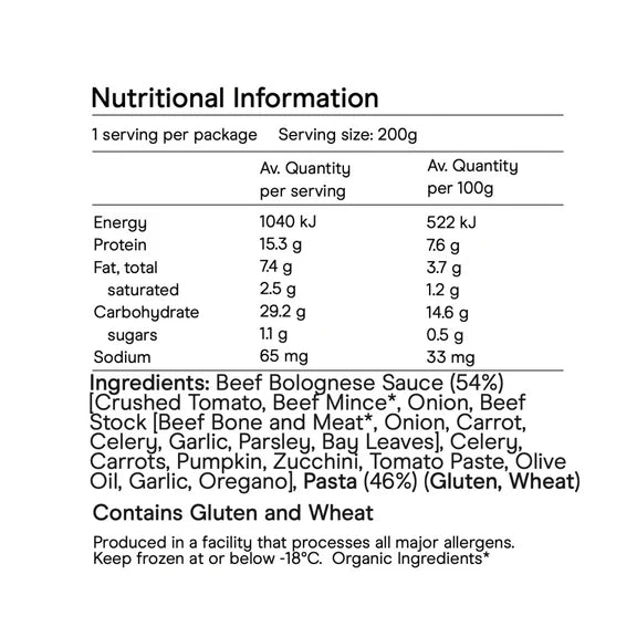 Beef Bolognese and Lentil Pasta