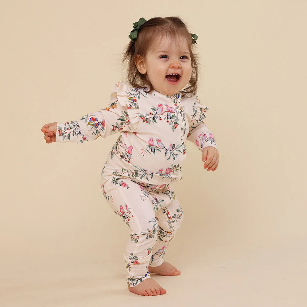 Native Bird Organic Snugglesuit Convertible Romper