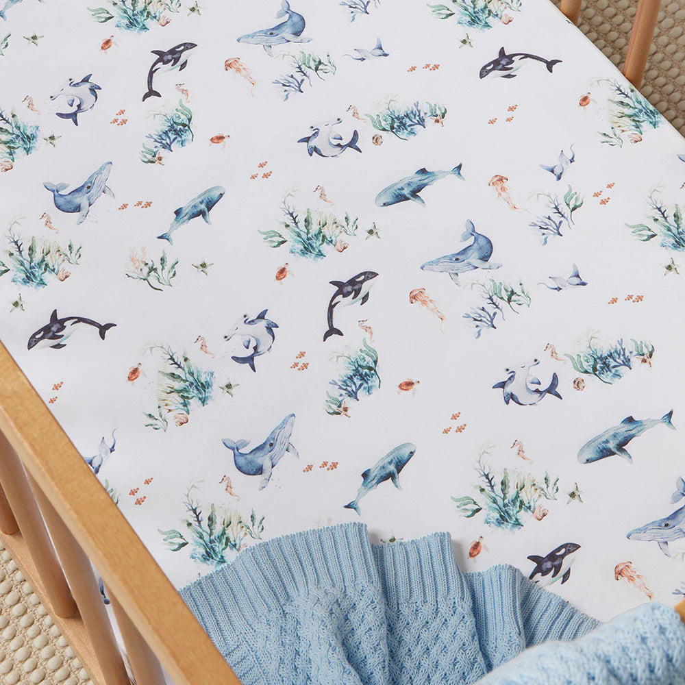 Organic Fitted Cot Sheet