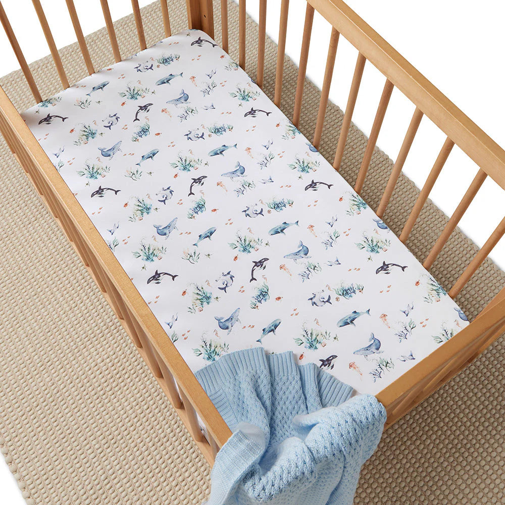 Organic Fitted Cot Sheet