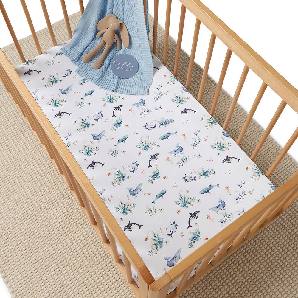 Organic Fitted Cot Sheet