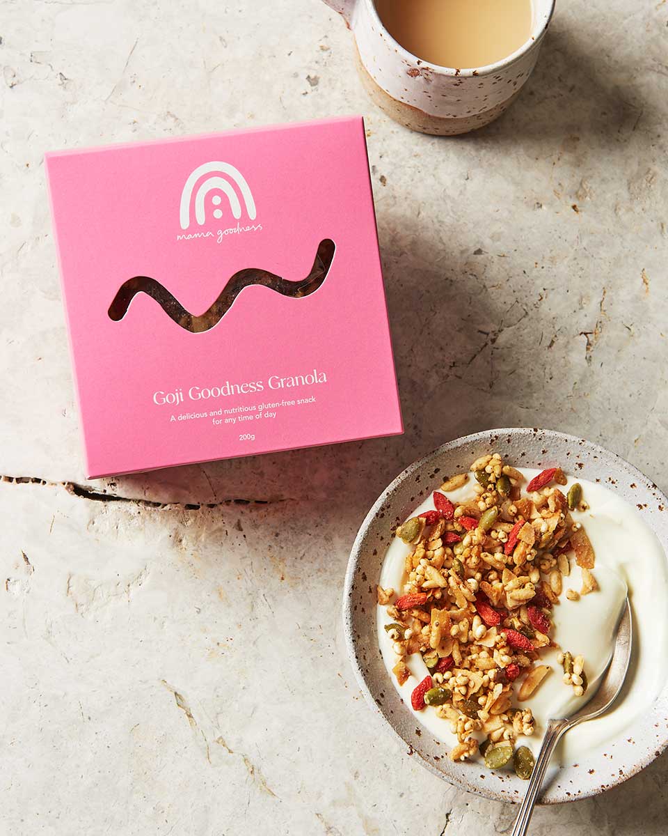 Goji Goodness Granola 200g (gf, v, ve)