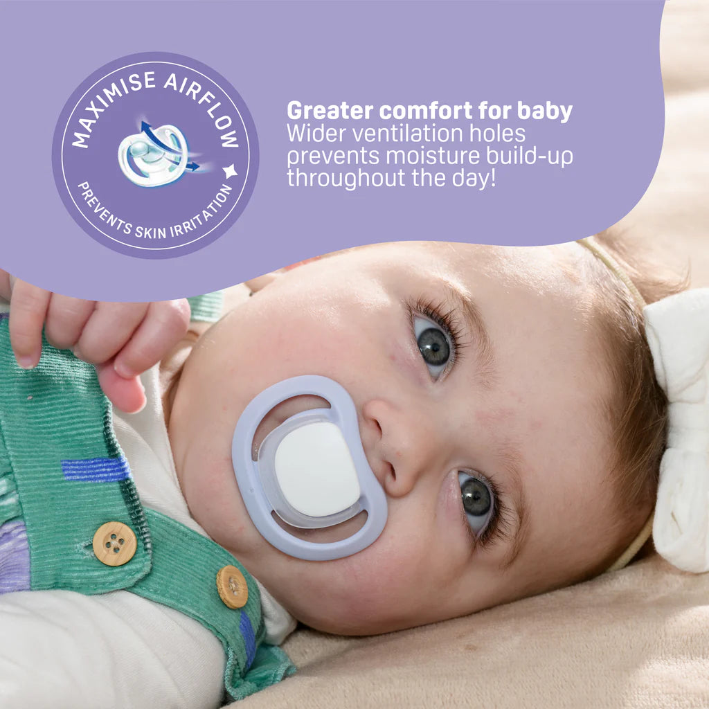 Skin Friendly Pacifier Yellow 0-3 Months