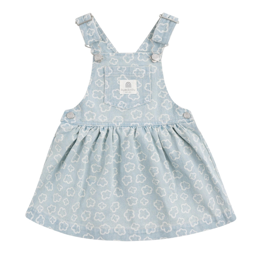 Washed Denim Pinafore