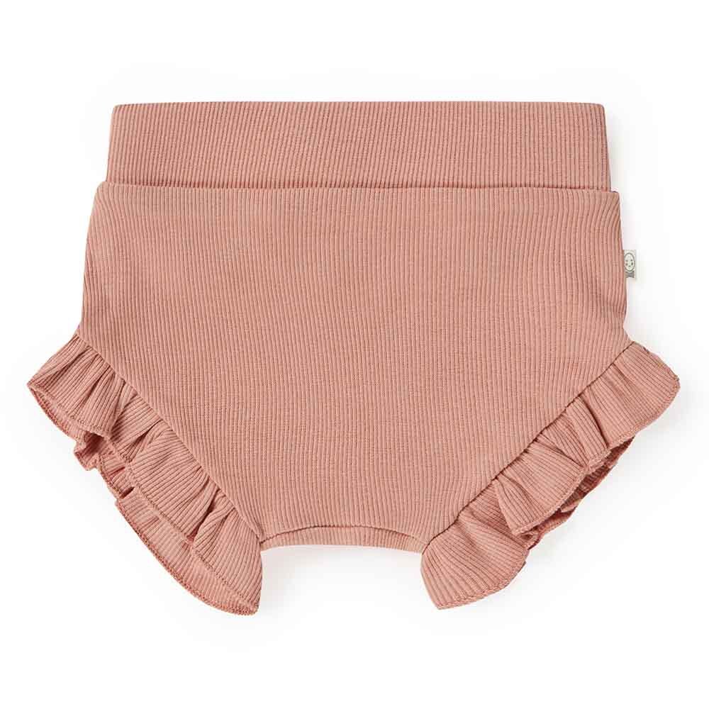 Organic Cotton Rib Bloomers