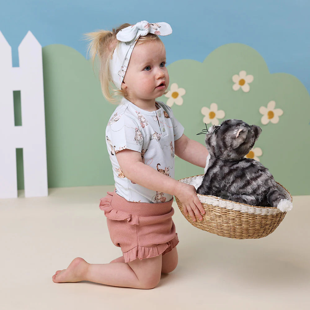 Organic Cotton Rib Bloomers