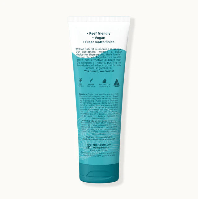 Natural Zinc Sunscreen SPF50
