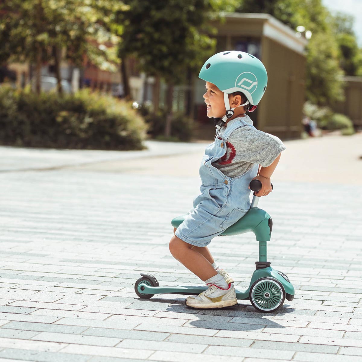 Scoot and Ride Helmet Forest XXS-S