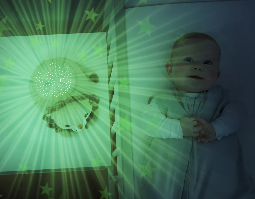 ZAZU Bedtime Projector - Leo The Lion With Star Projections