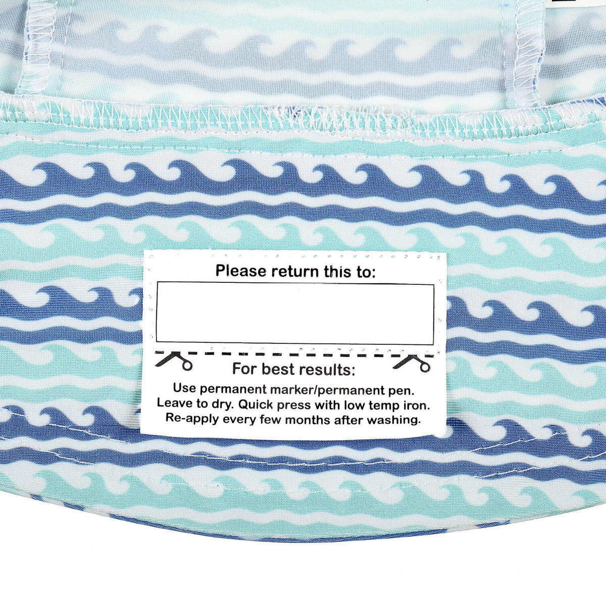 Swim Legionnaire Flap Beach Hat - Riptide