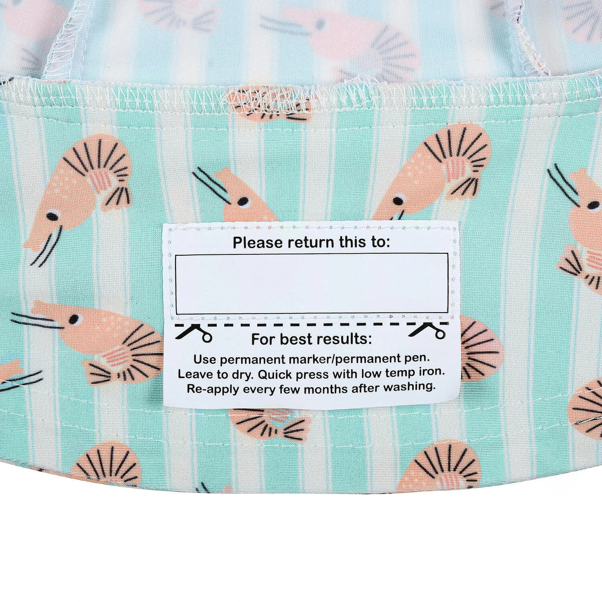 Swim Legionnaire Flap Beach Hat - Lil' Shrimp
