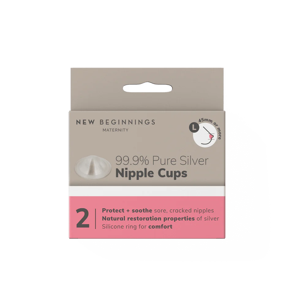 Silver Nipple Cups 2 Pack