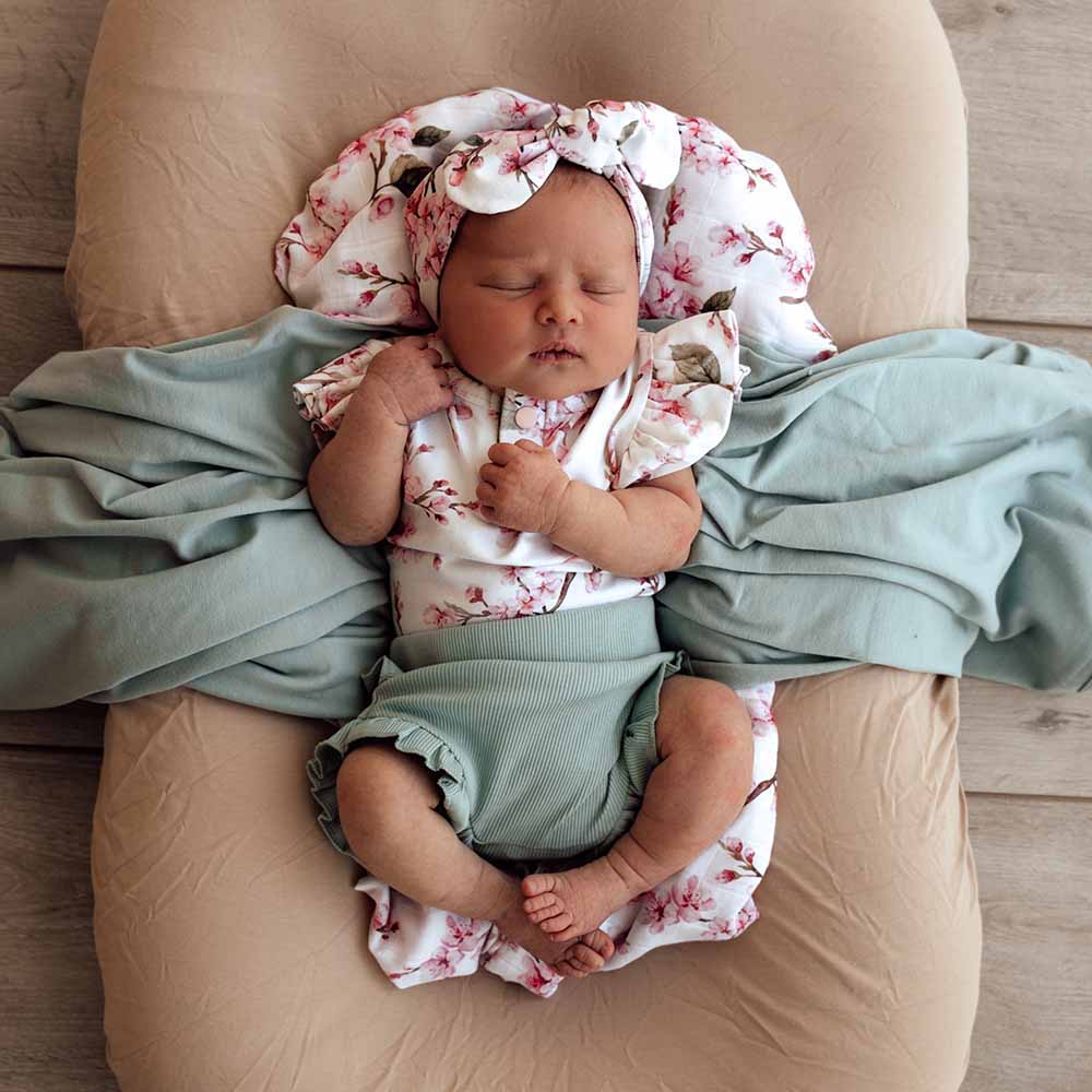 Organic Cotton Rib Bloomers