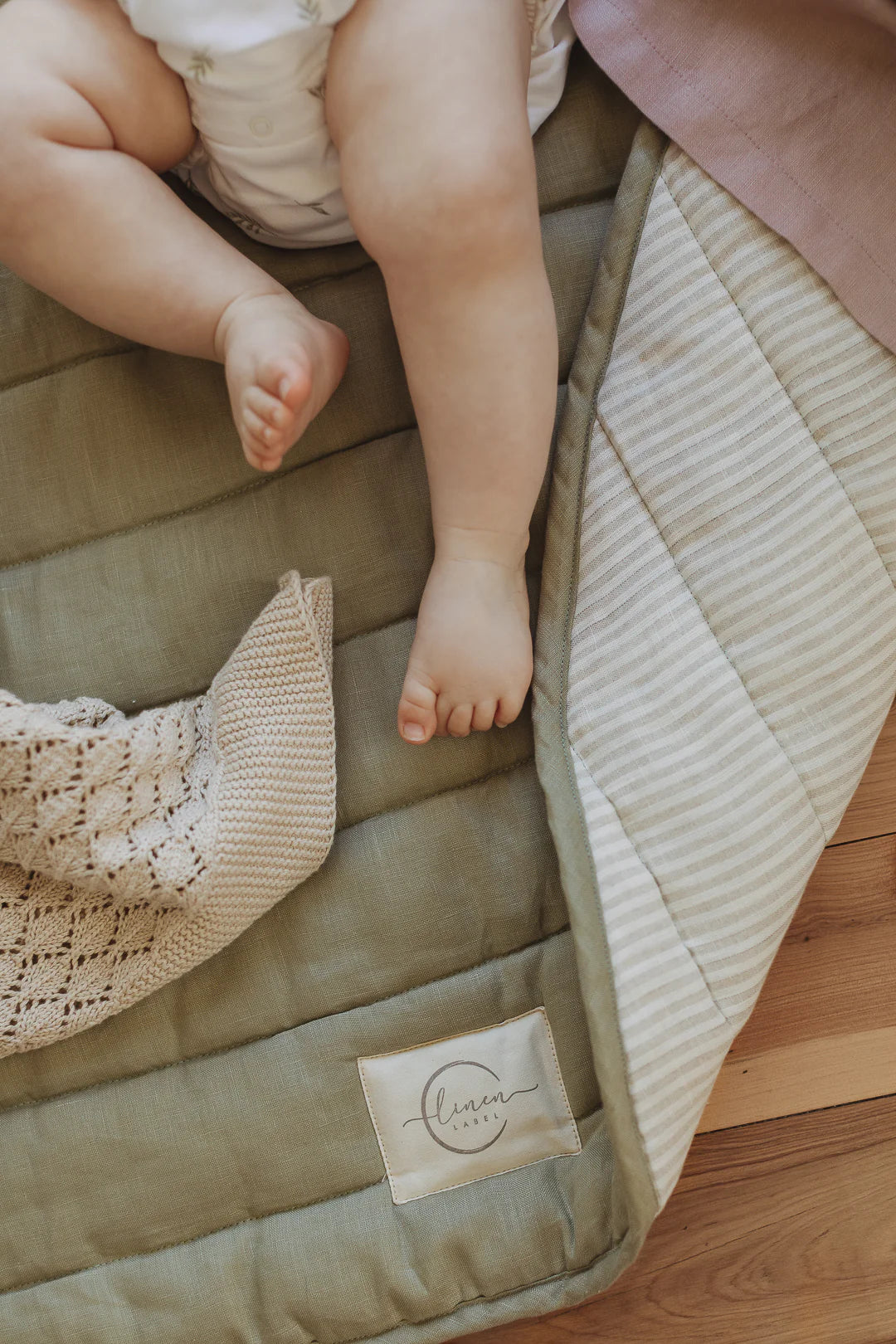 French Linen Play Mat